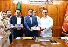 ফুটবল বিশ্বকাপ উপলক্ষে স্মারক ডাকটিকিট উন্মোচন করলেন প্রধানমন্ত্রী