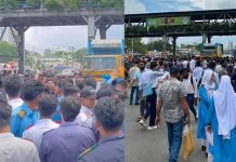 রাজধানীতে শিক্ষার্থীদের ফের সড়ক অবরোধ