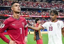 রোনালদোর বিশ্বকাপ স্বপ্নের ইতি, শেষ মুহূর্তের গোলে স্পেনের জয়
