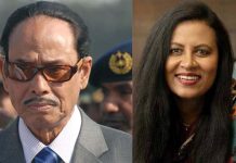 সাবেক রাষ্ট্রপতি এরশাদের দ্বিতীয় স্ত্রী বিদিশা গ্রেপ্তার