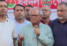 চব্বিশের পরাজিত শক্তিকে কোনো ধরনের প্রশ্রয় না দিতে বিরোধী দলগুলোর প্রতি আহ্বান জানিয়েছেন রুহুল কবির রিজভী