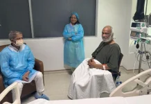 ড. আবদুল মঈন খানকে দেখতে হাসপাতালে রাষ্ট্রপতি